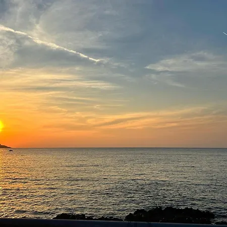 شقة Casa Punta Barcarello, Sferracavallo Fronte Mare E Tramonti Da Sogno, Vicino Splendida Di Mondello